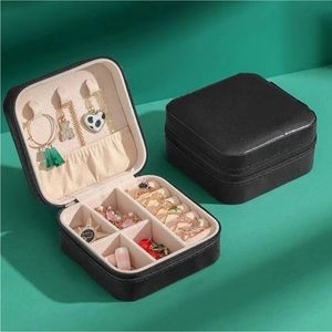 Black Mini Jewelry Travel Box